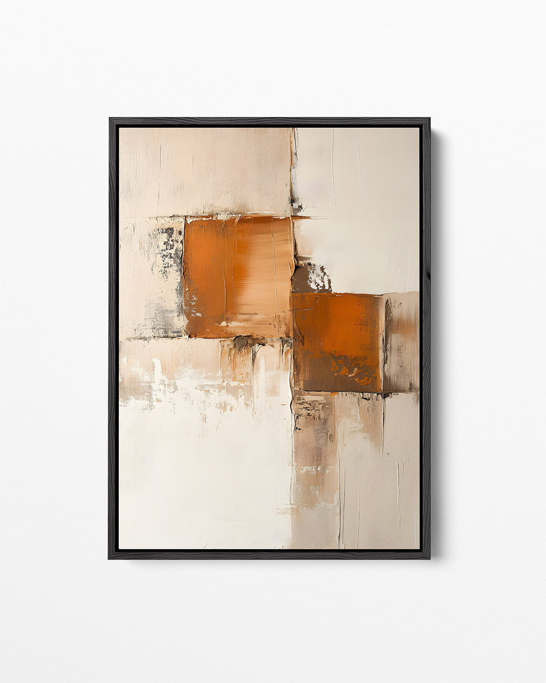 Geometrische vormen compositie Kunstwerk