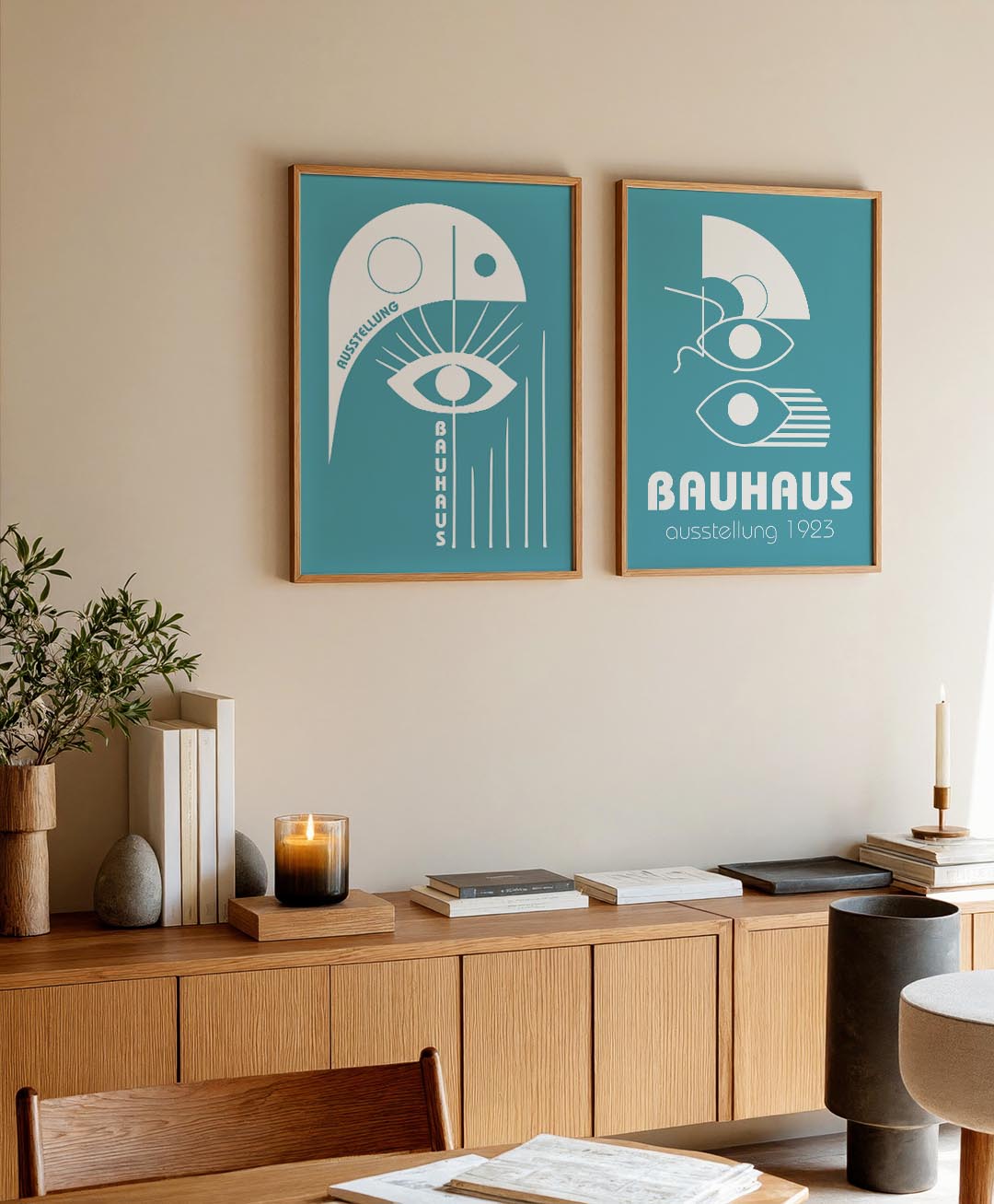 Oog en lijnen Posterset