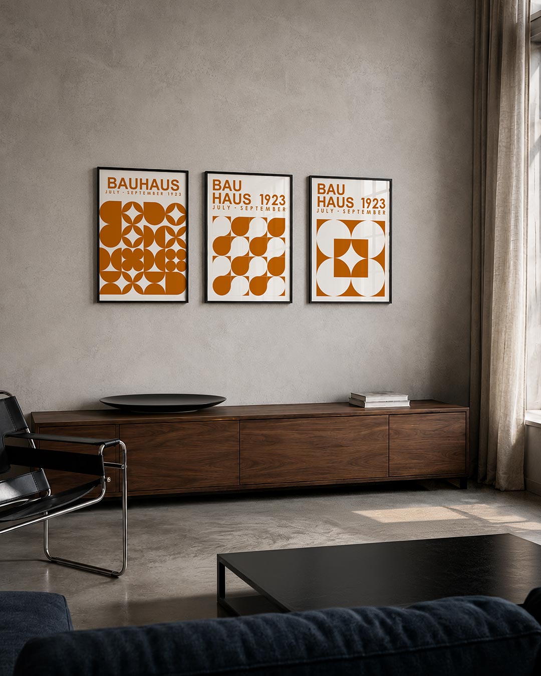 Vormenspel en kleur Posterset