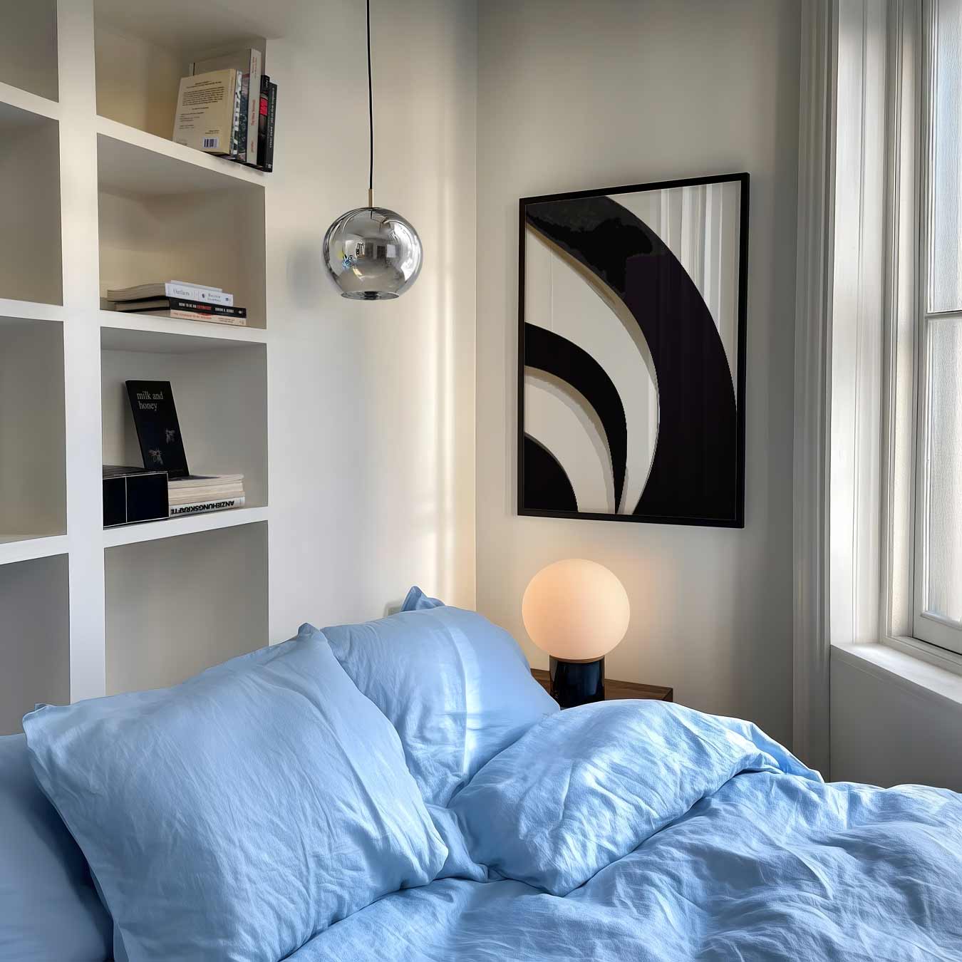 Stijlvolle Abstracte Boog Poster-WallArtistic
