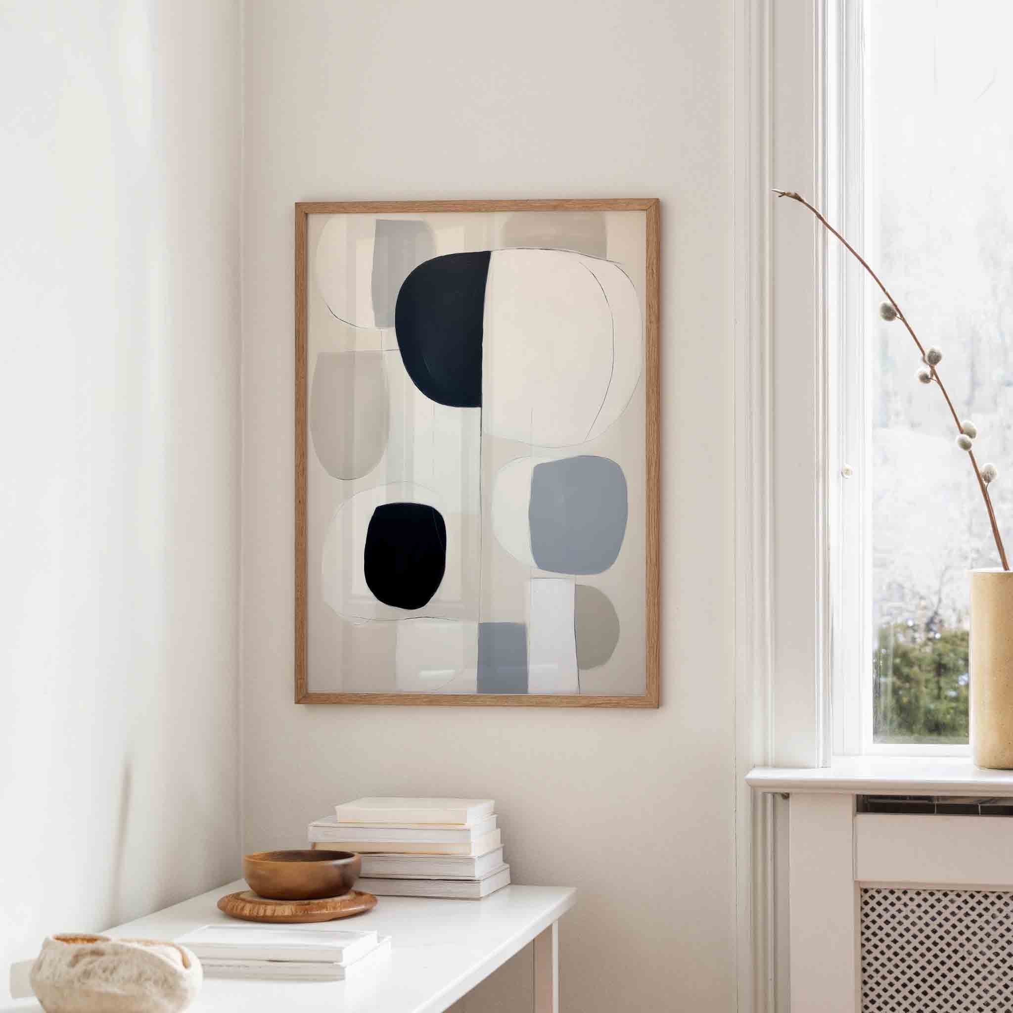 Abstracte vormen Poster