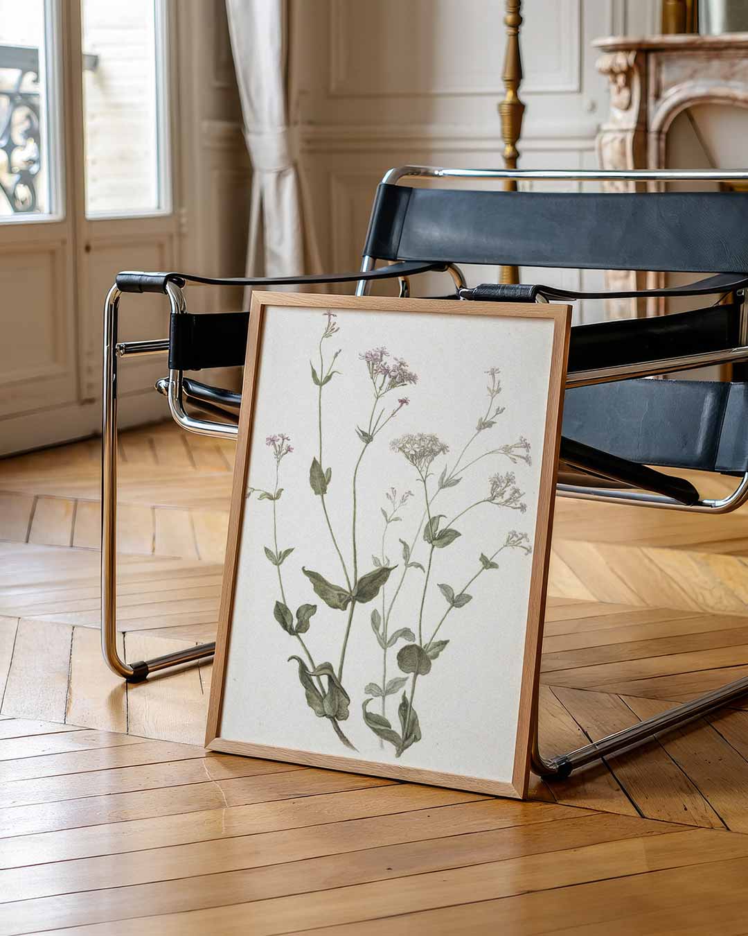 Botanische Bloemenposter-WallArtistic