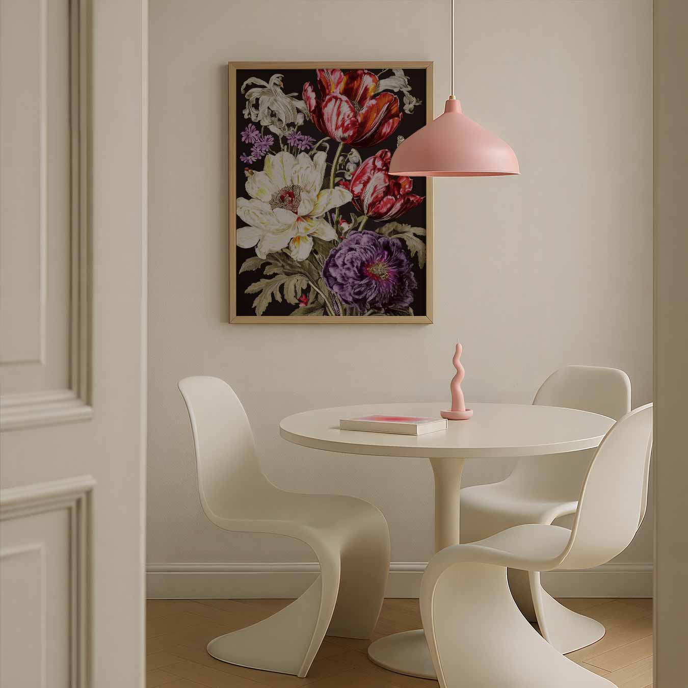 Bloeiende Elegantie Poster-WallArtistic