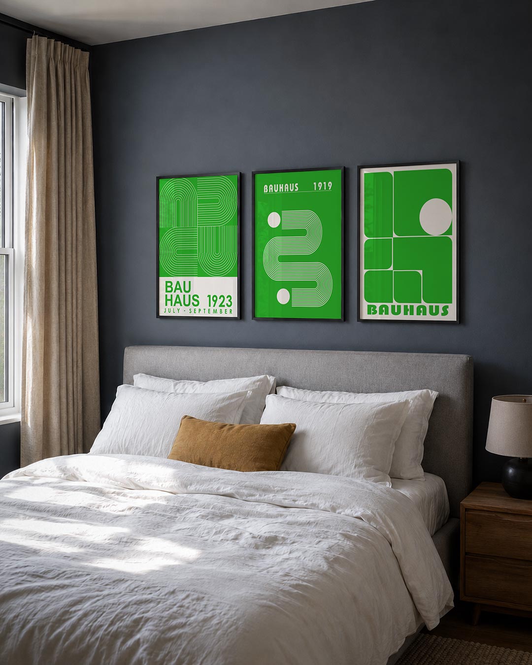 Lijnen en kleurvlakken Posterset