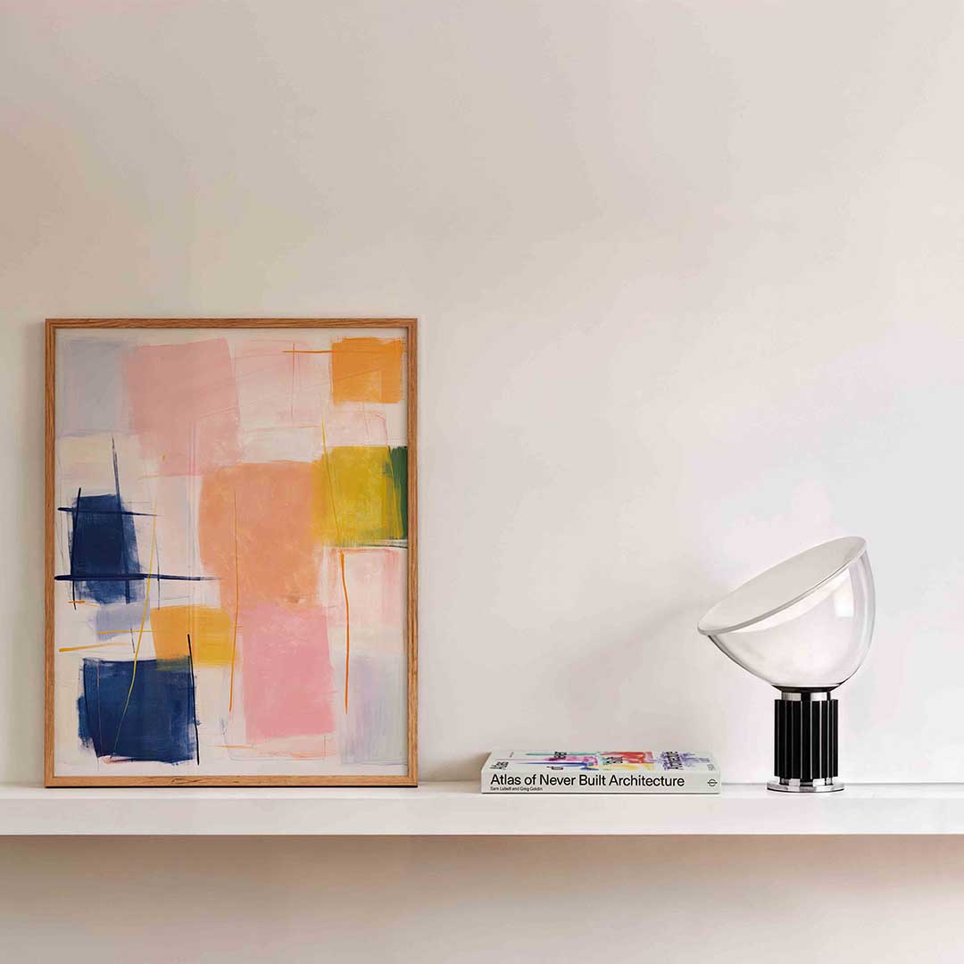 Abstracte vormen Poster