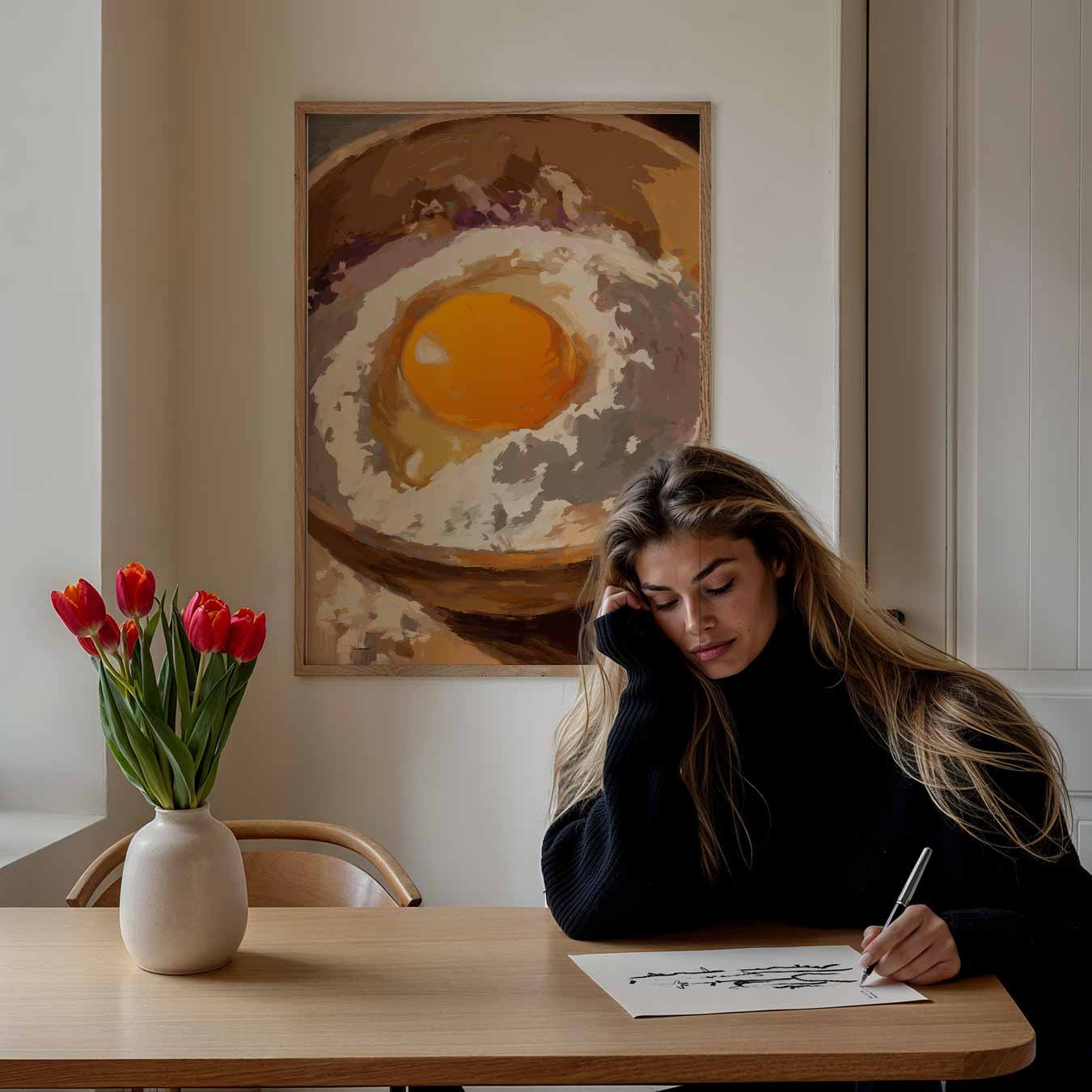 Kleurige Keuken Inspiratie Poster-WallArtistic