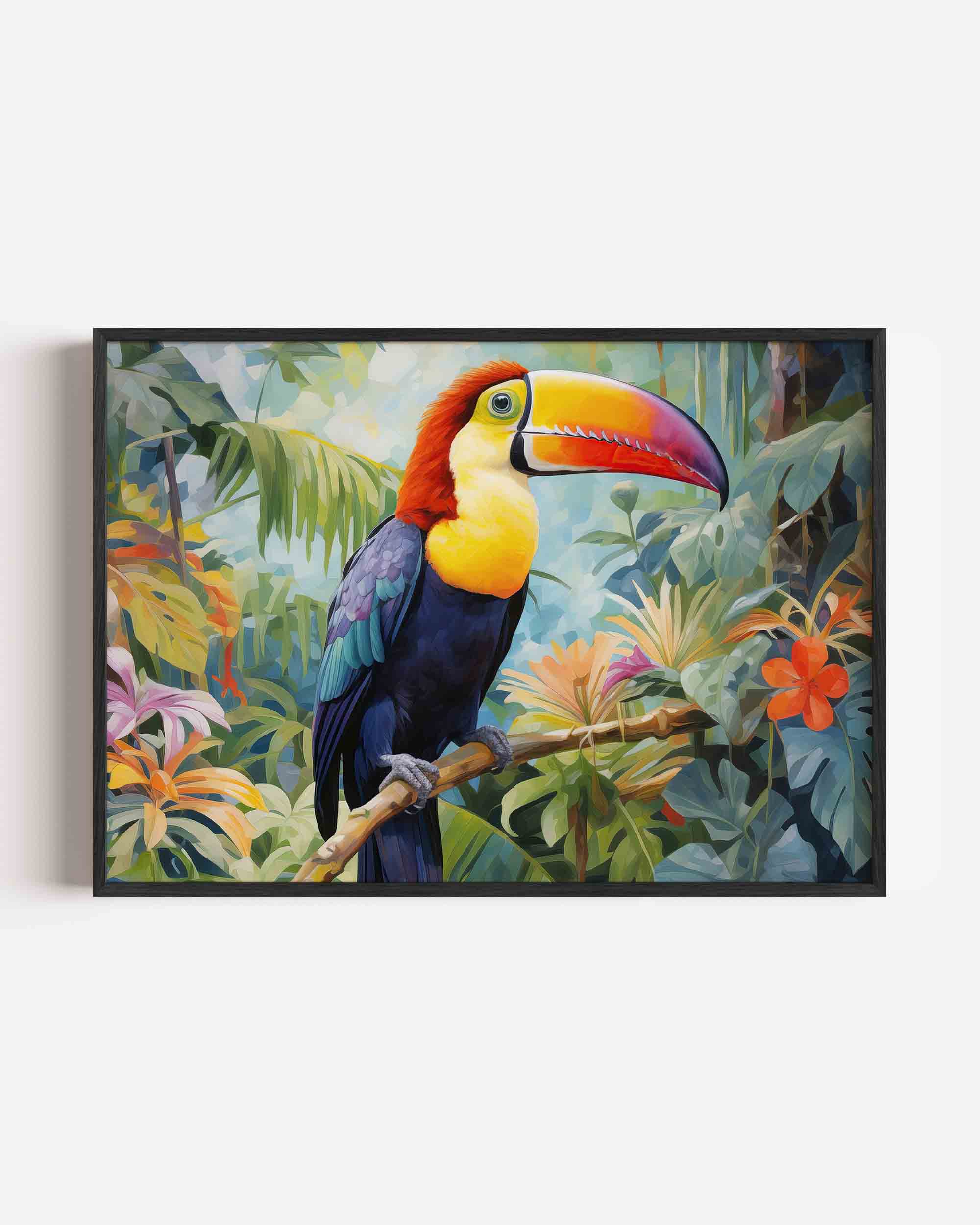 Tropische vogel Poster