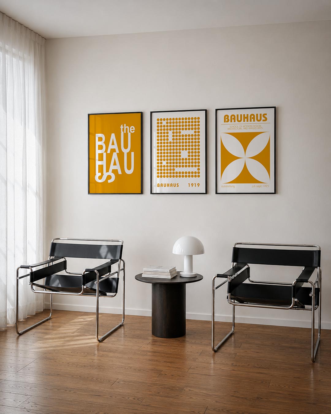 Typografisch spel Posterset