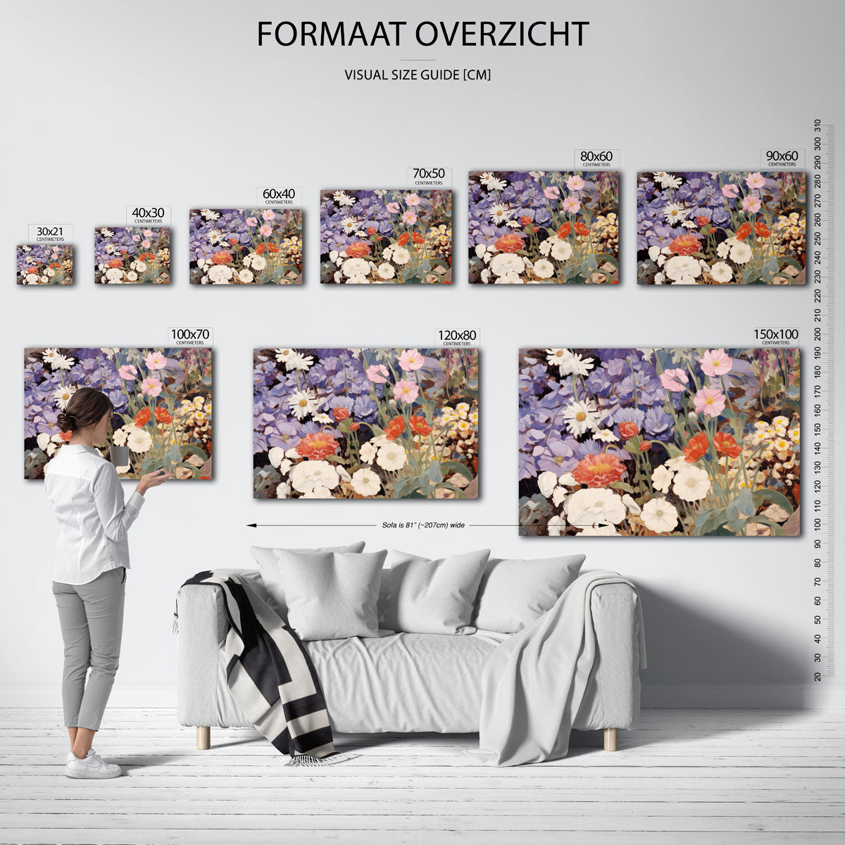 Bloemenpracht Poster