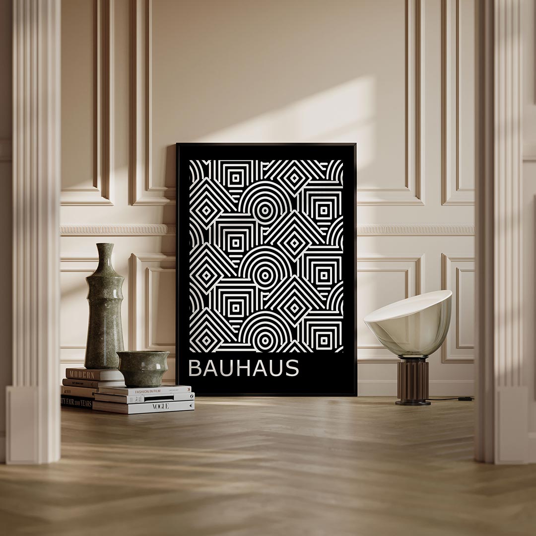 Lijnen en patronen Poster