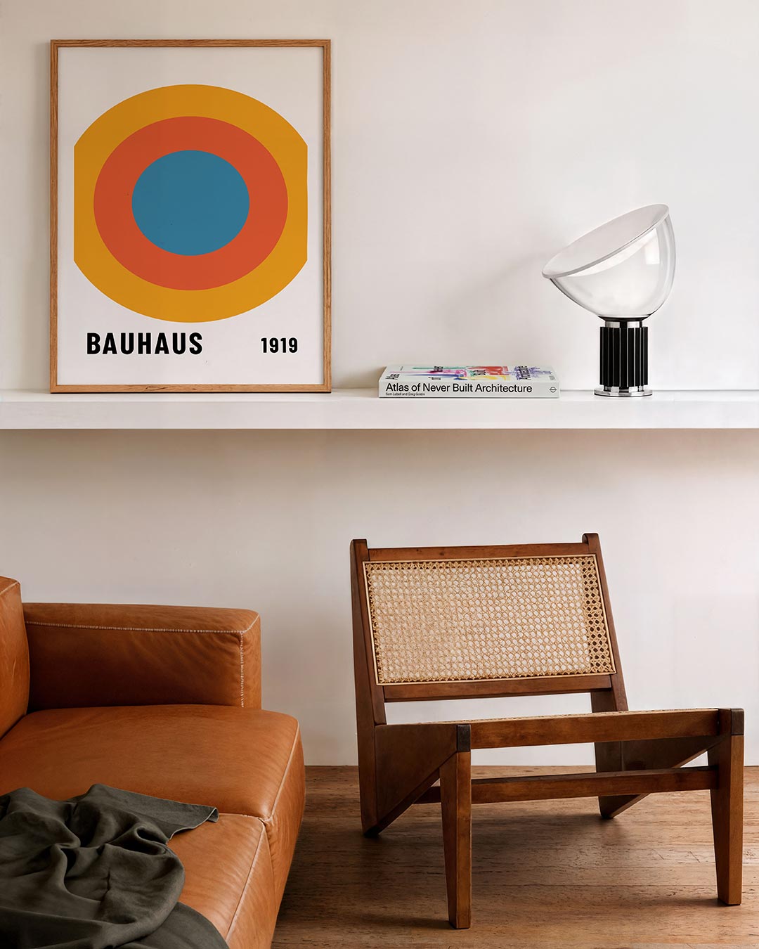Cirkelvormen en kleur Poster