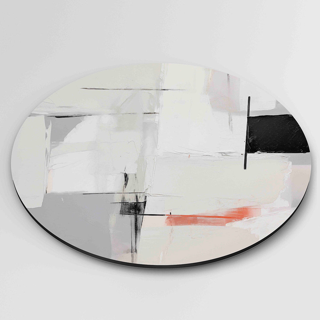 Abstracte vormen Muurcirkel