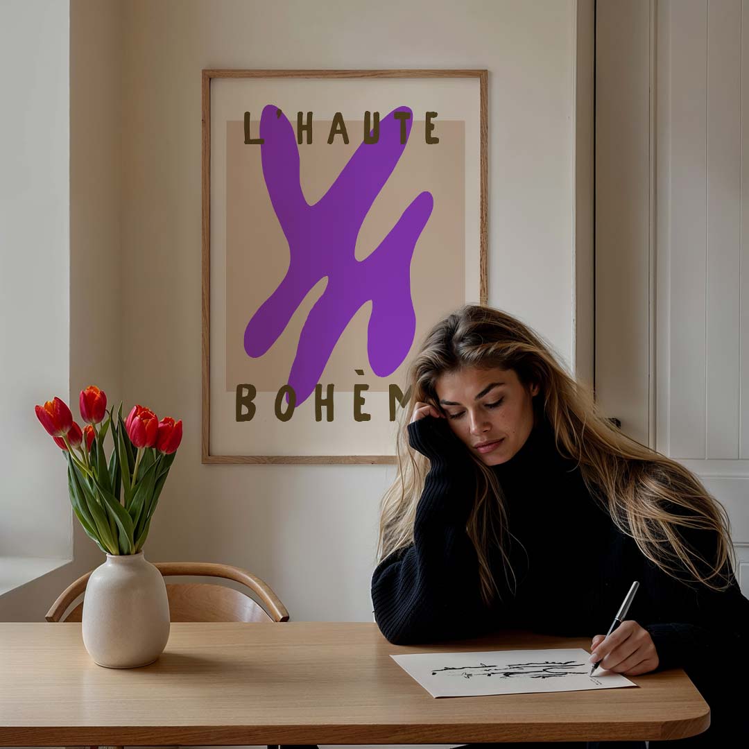 L'Haute Bohème Stijlposter-WallArtistic