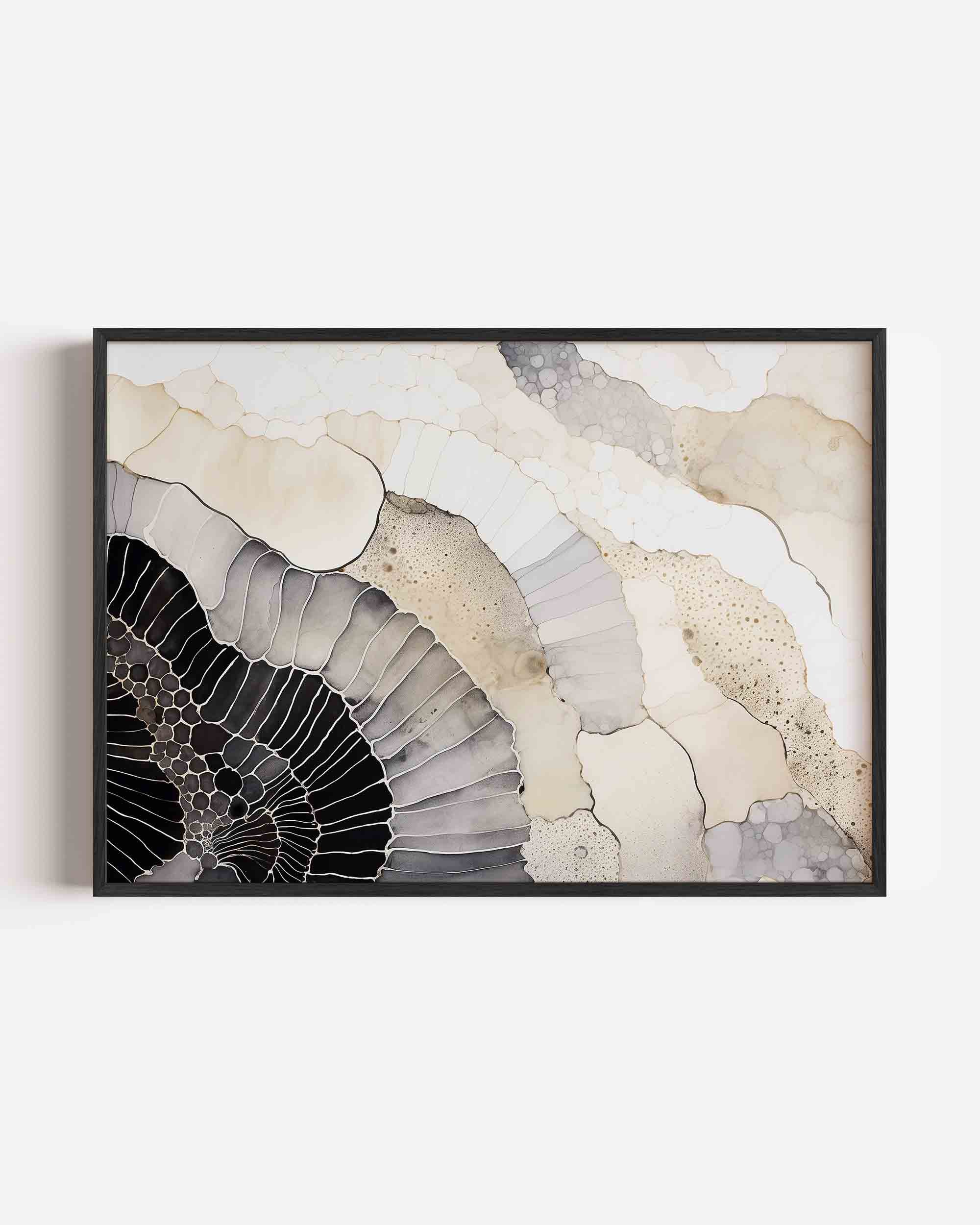 Abstracte vormen Poster