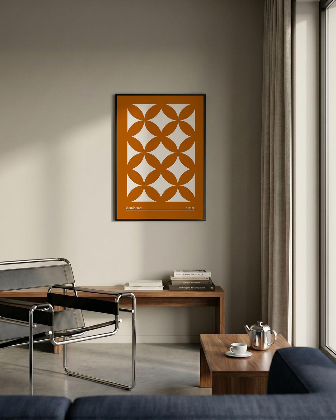 Vormritme en kleur Poster