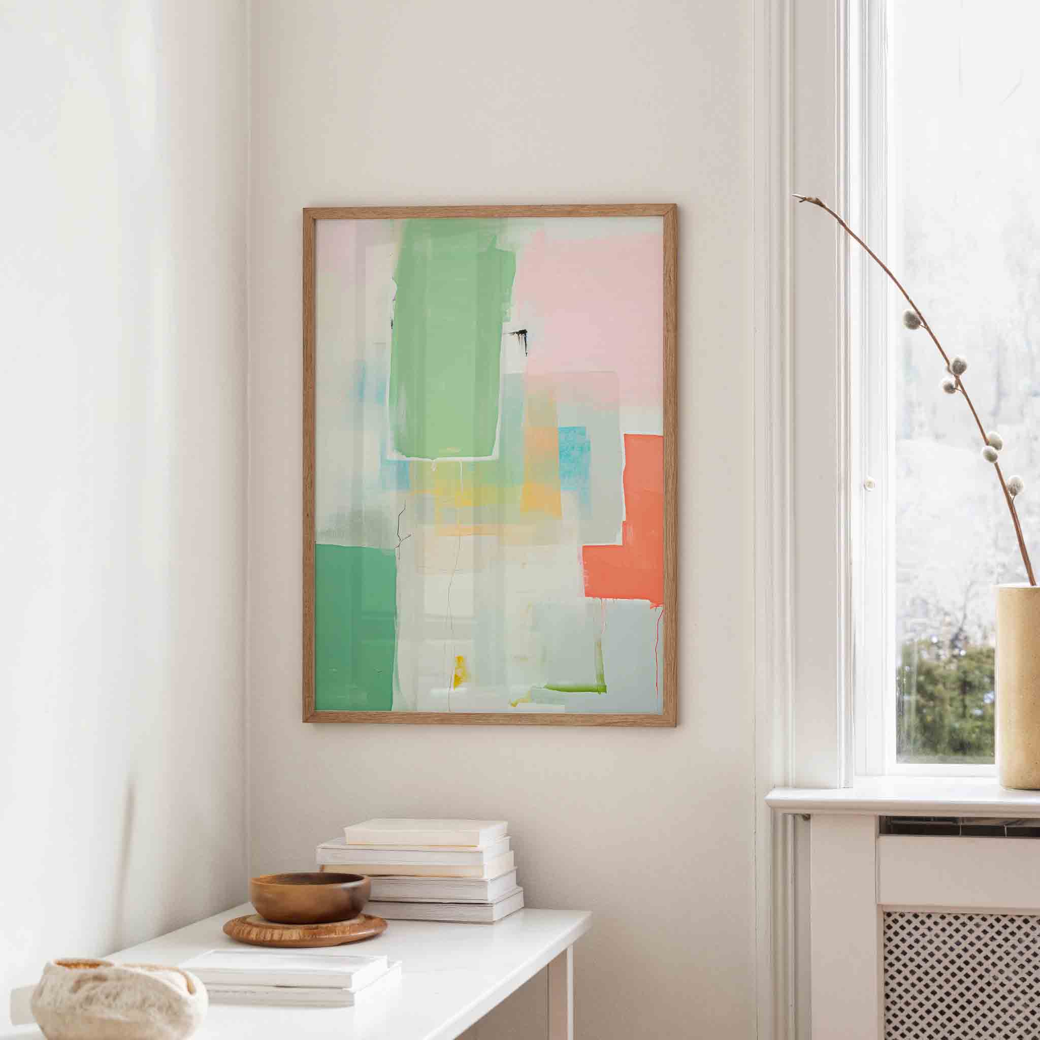 Abstracte vormen Poster