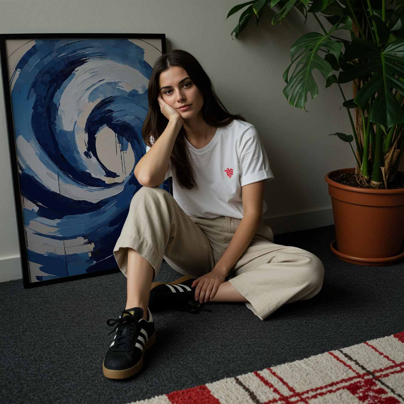 Vortex van de Oceaan Poster-WallArtistic