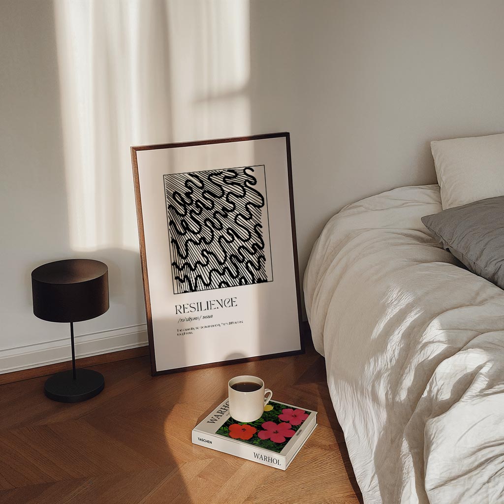Veerkracht Inspiratie Poster-WallArtistic