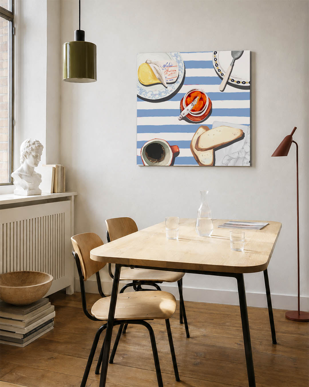 Ontbijt compositie Kunstwerk