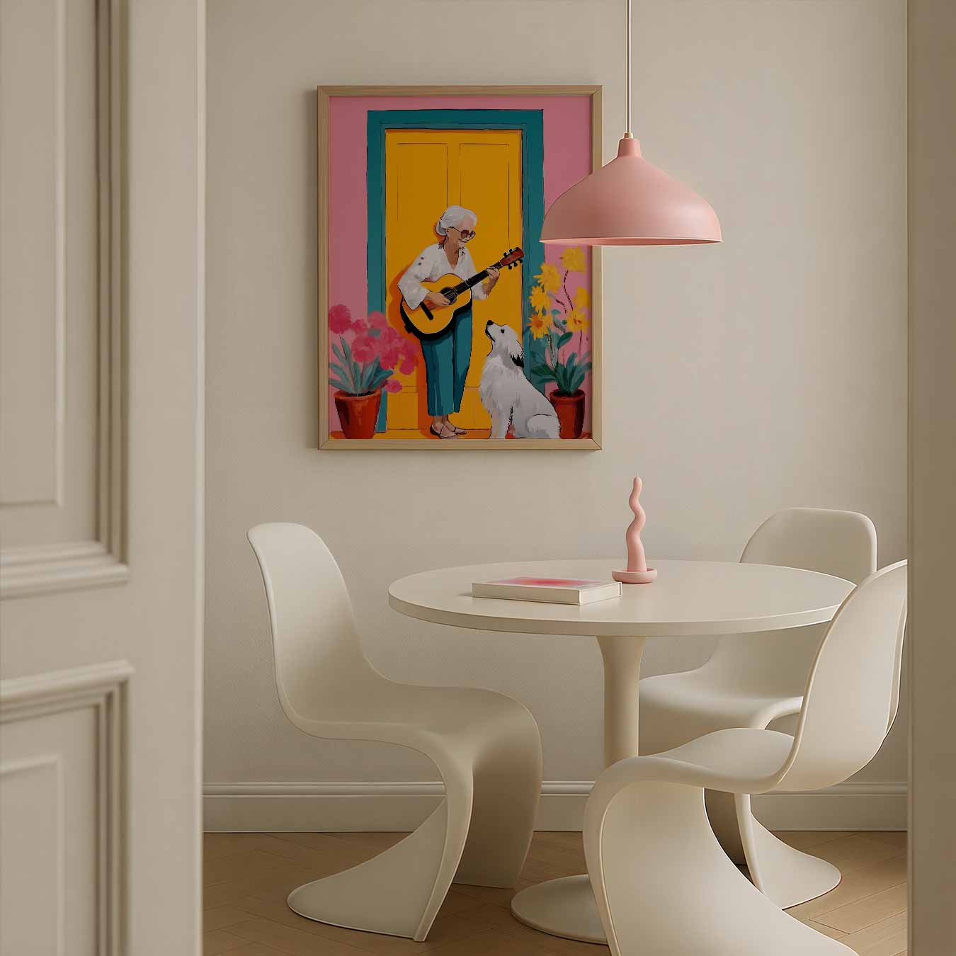Vrolijke Muziekmomenten Poster-WallArtistic
