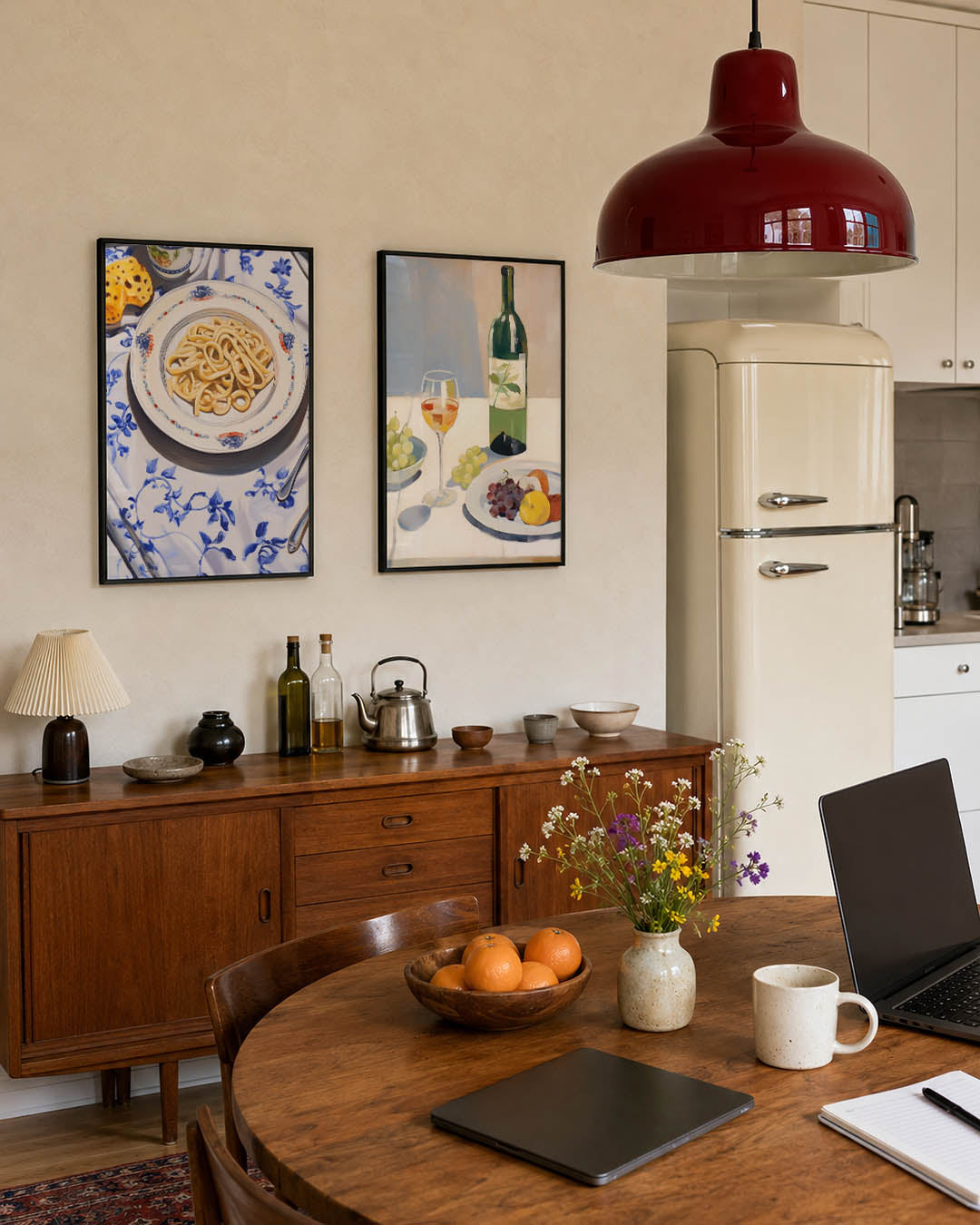 Eettafel harmonie Posterset
