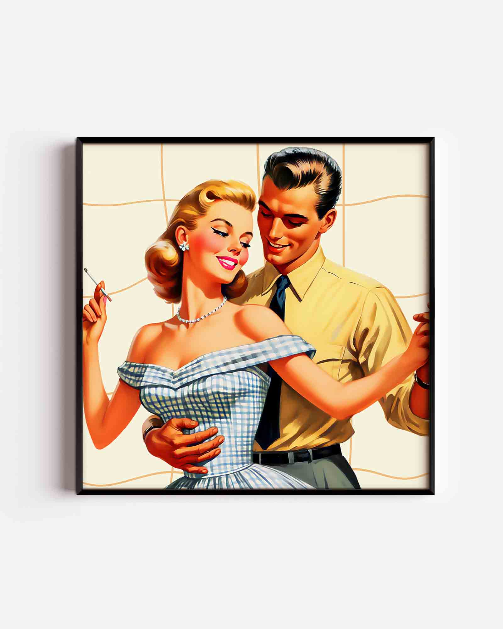 Dansend koppel Poster