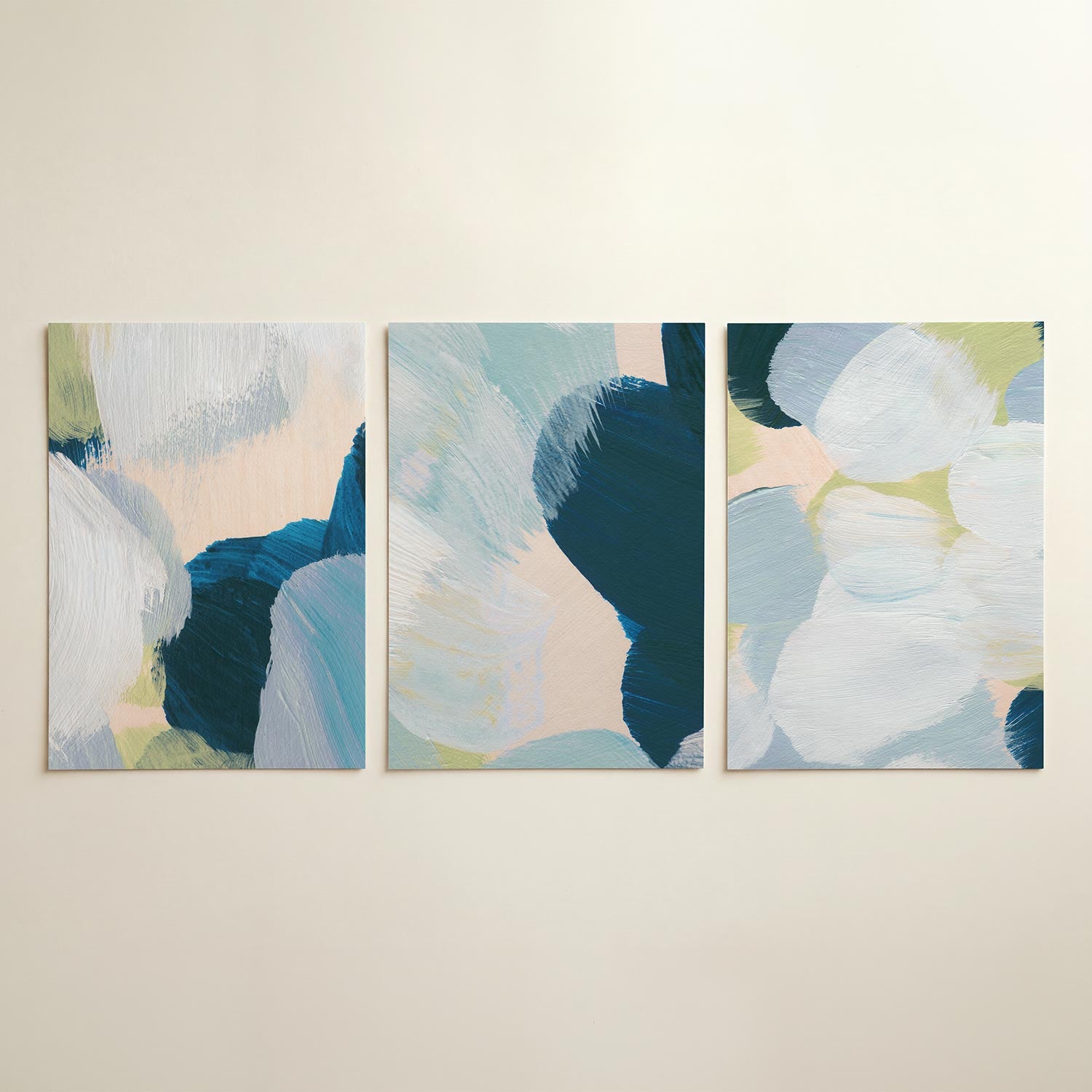 Kleurvlakken harmonie Posterset