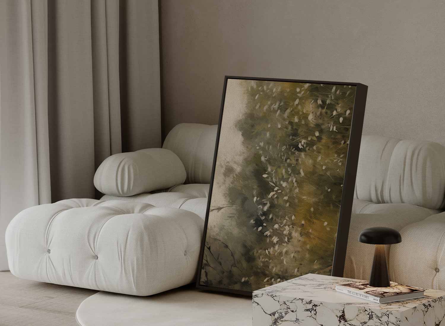 Dromen in Herfstkleuren Kunstwerk-canvas-dibond-plexiglas-wanddecoratie-WallArtistic