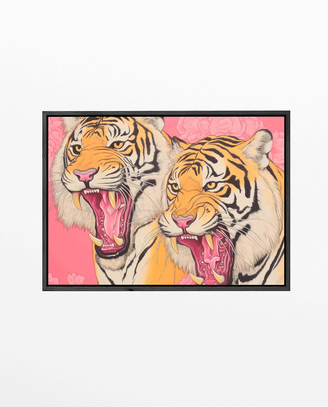Twee tijgers Kunstwerk