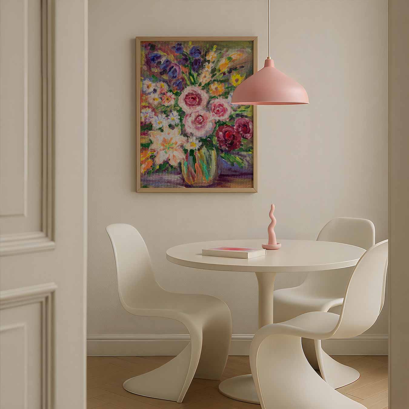 Bloemenvaas Poster-WallArtistic