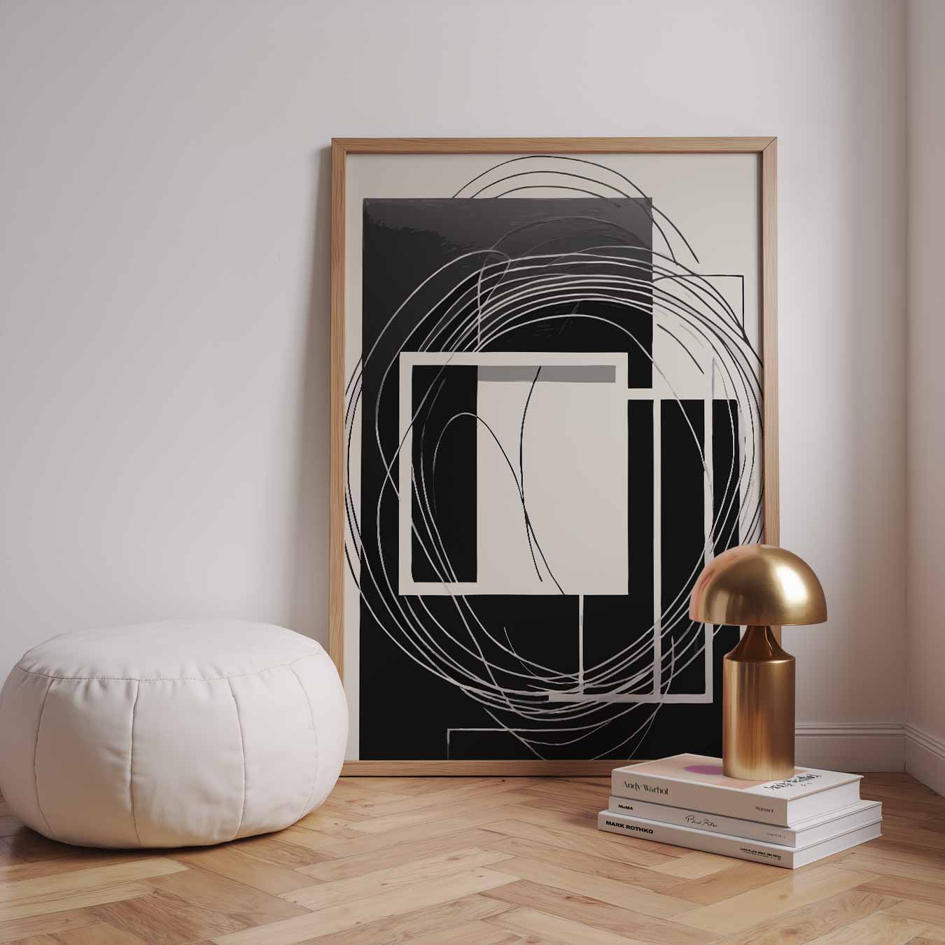 Moderne Abstracte Kunstposter-WallArtistic