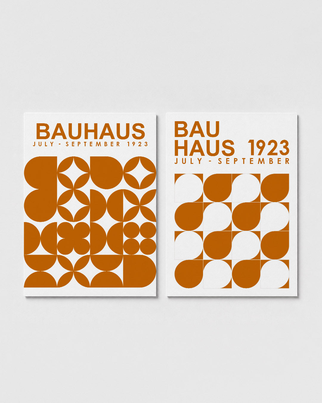 Vormen en vlakken Posterset