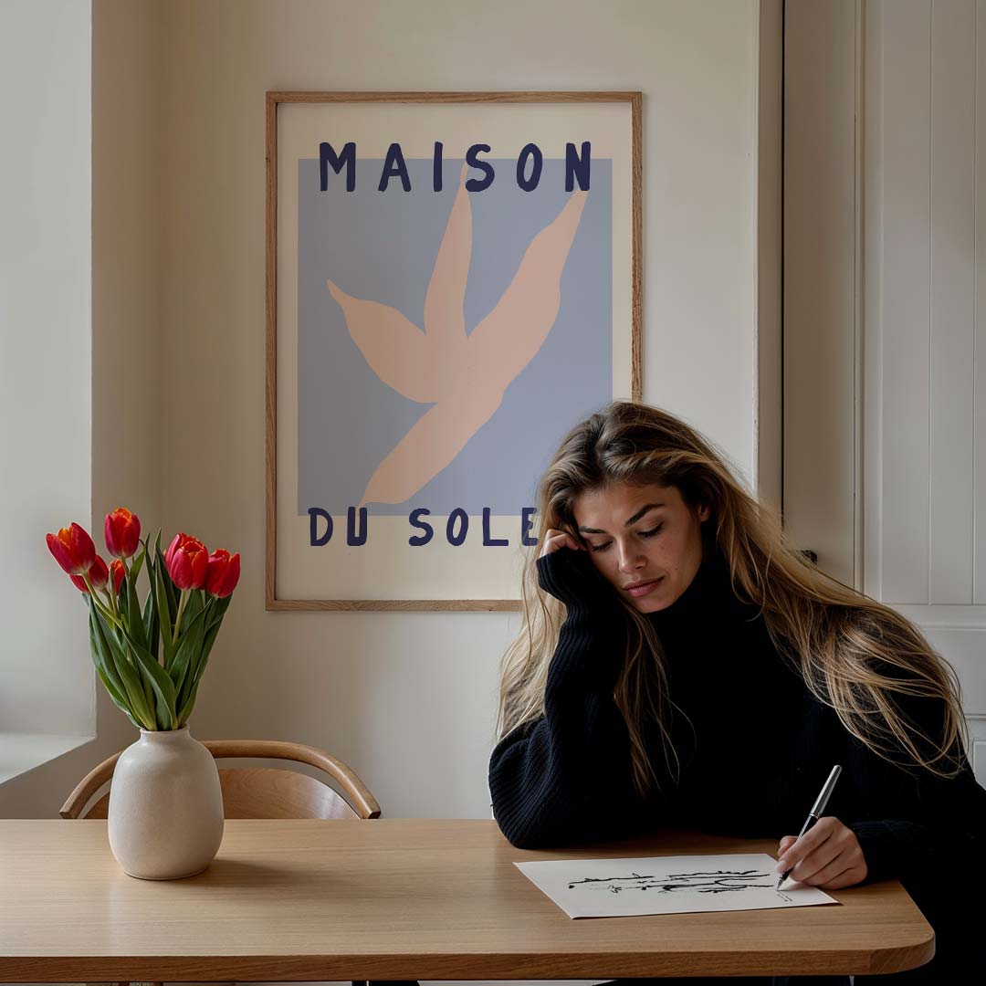 Maison du Soleil Poster-WallArtistic