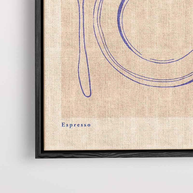 Minimalistisch Ontbijt Kunstwerk-canvas-dibond-plexiglas-wanddecoratie-WallArtistic