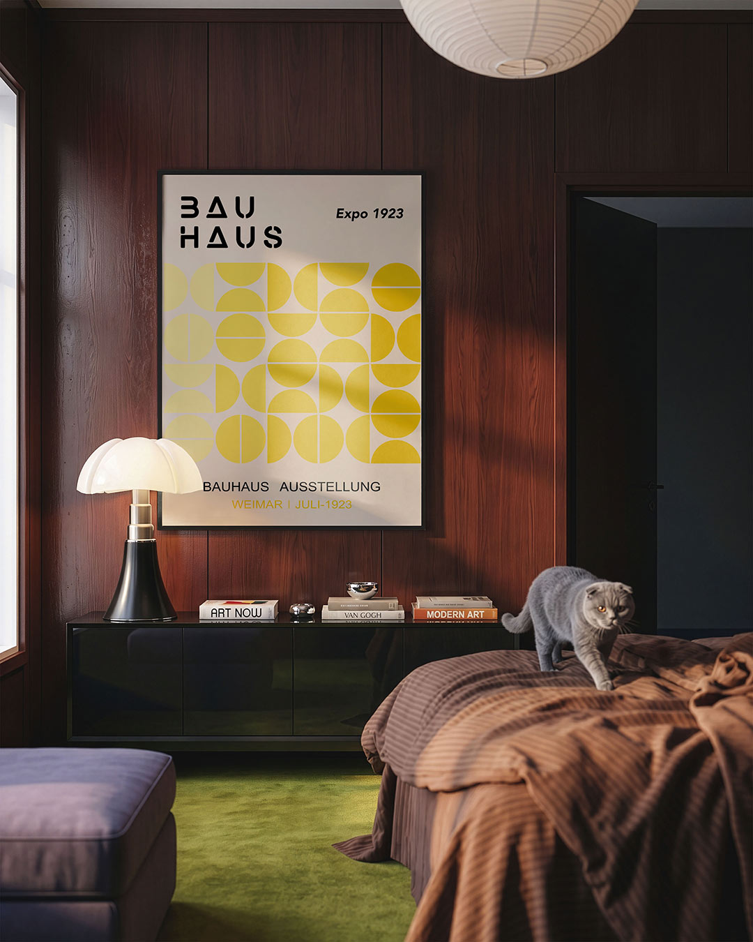 Geometrisch ritme Poster