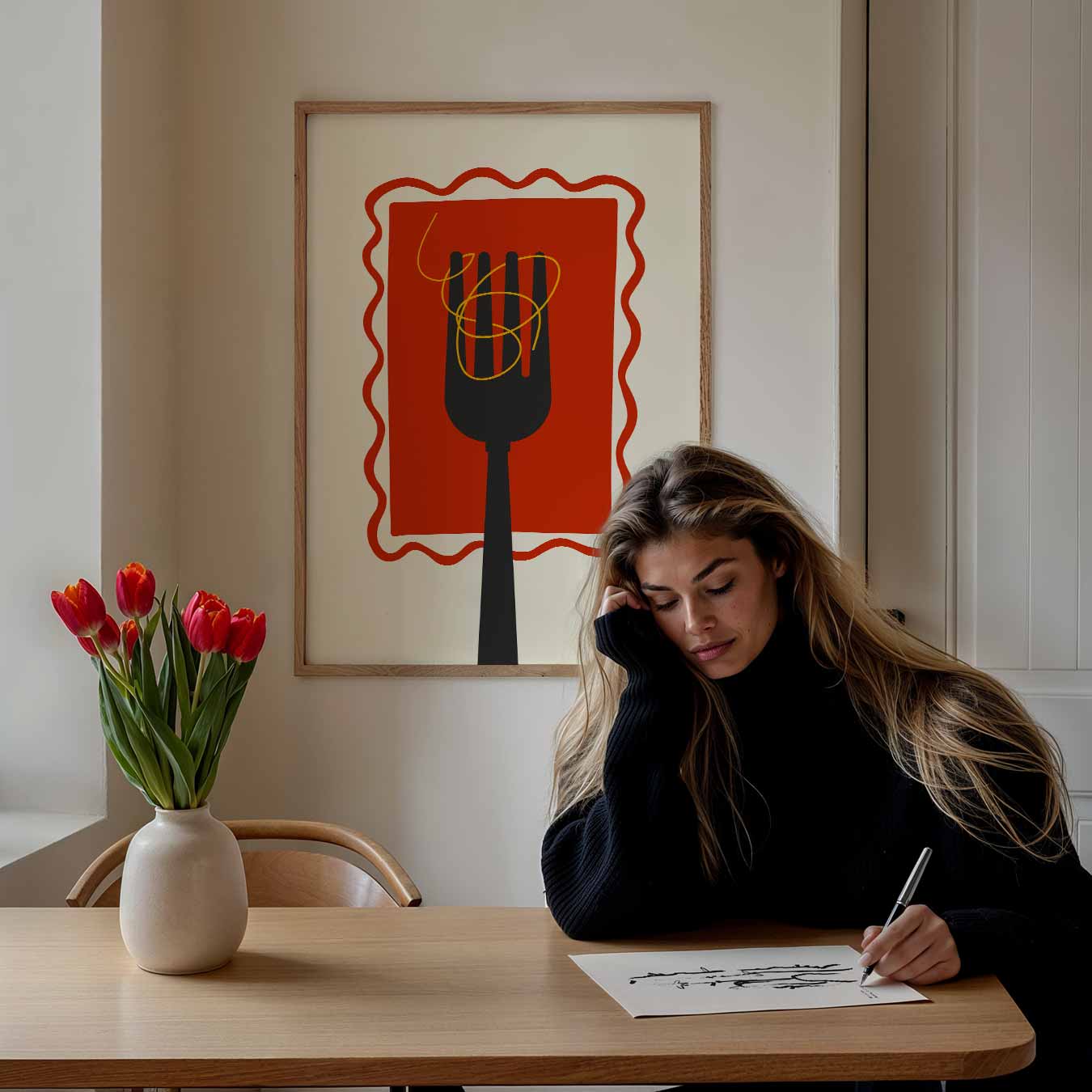 Culinaire Kunstposter-WallArtistic