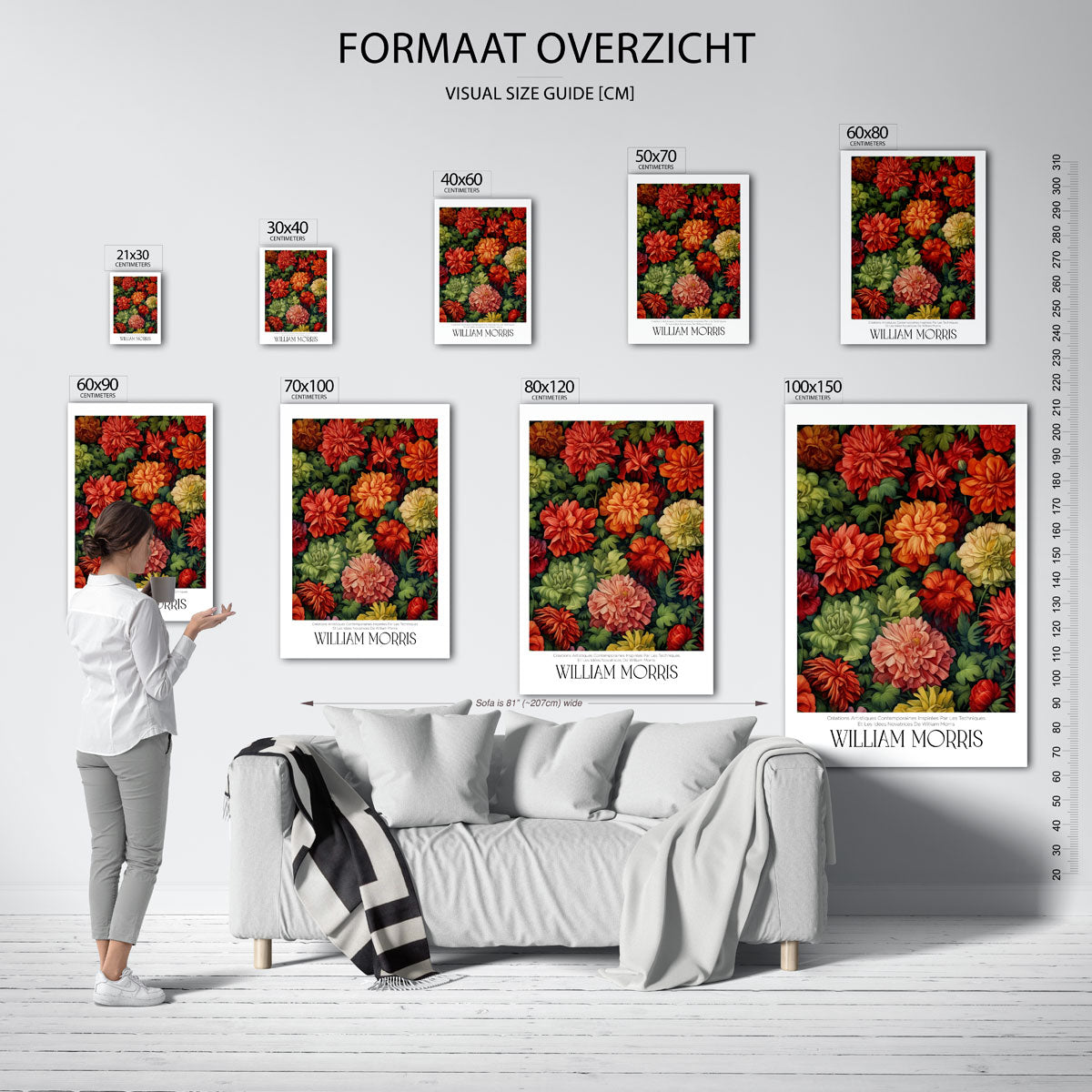 Bloemenpracht Poster