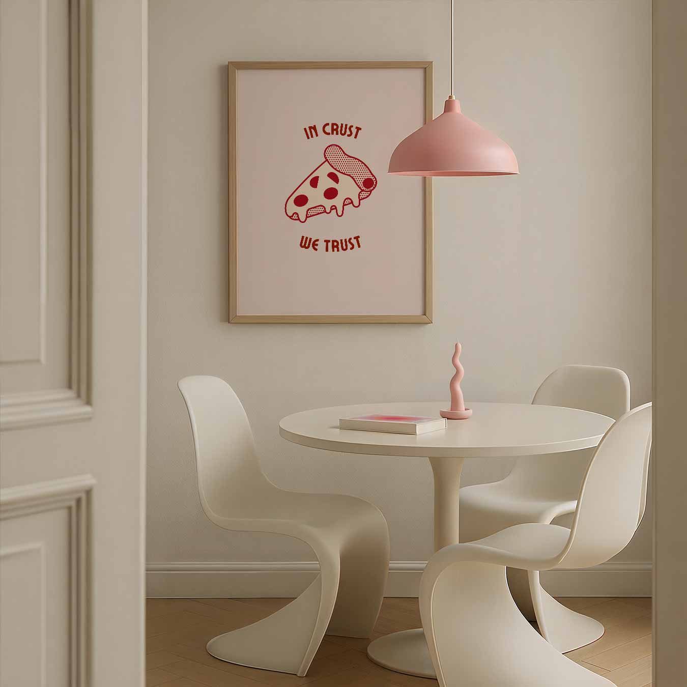 Retro Pizza Poster-WallArtistic