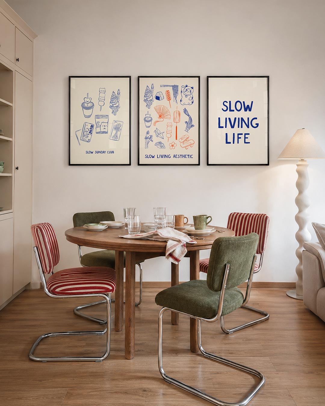 Eten en drinken Posterset