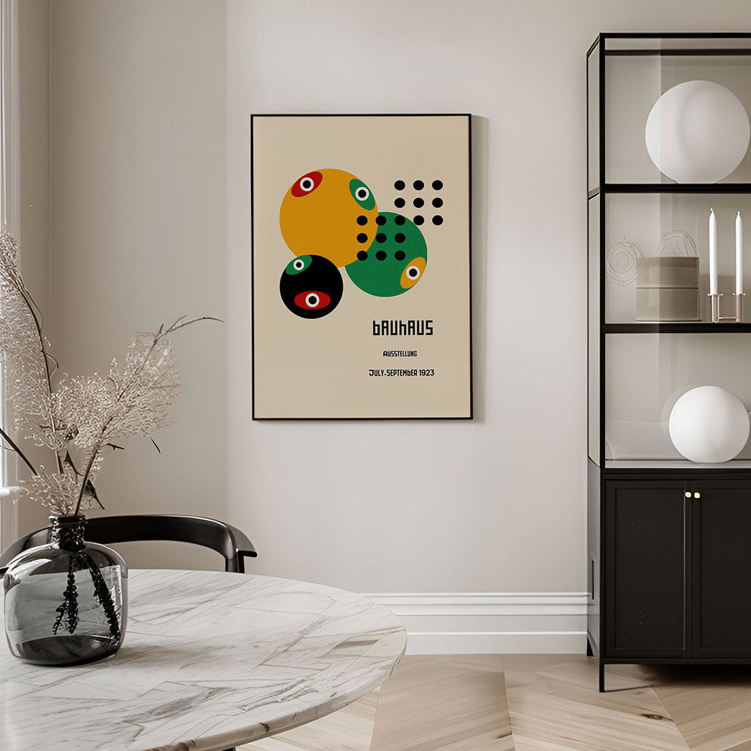 Cirkelvormen en patronen Poster