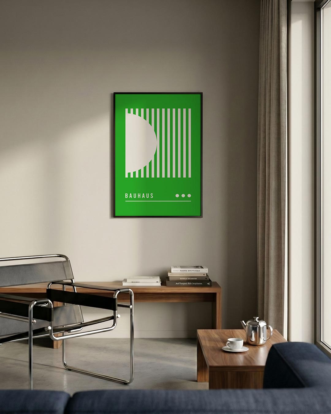 Lijnen en vlakkenspel Poster
