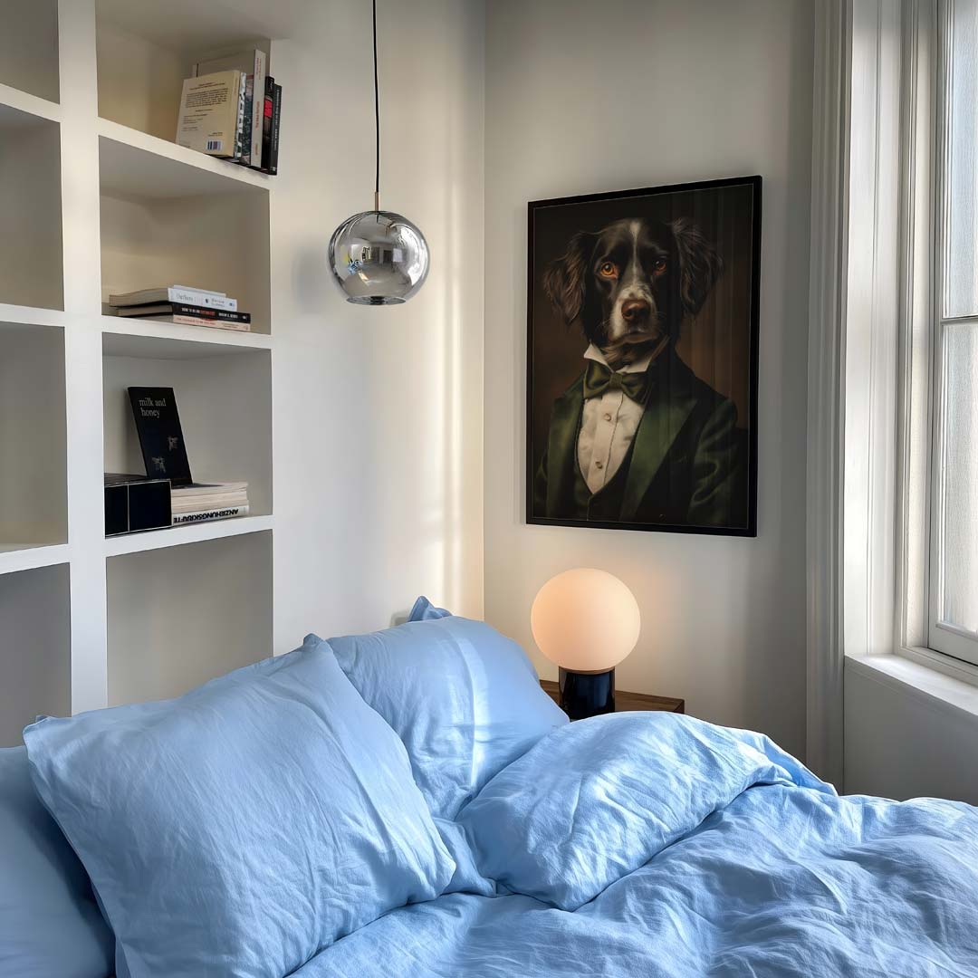 Stijlvolle Hondenportret Poster-WallArtistic