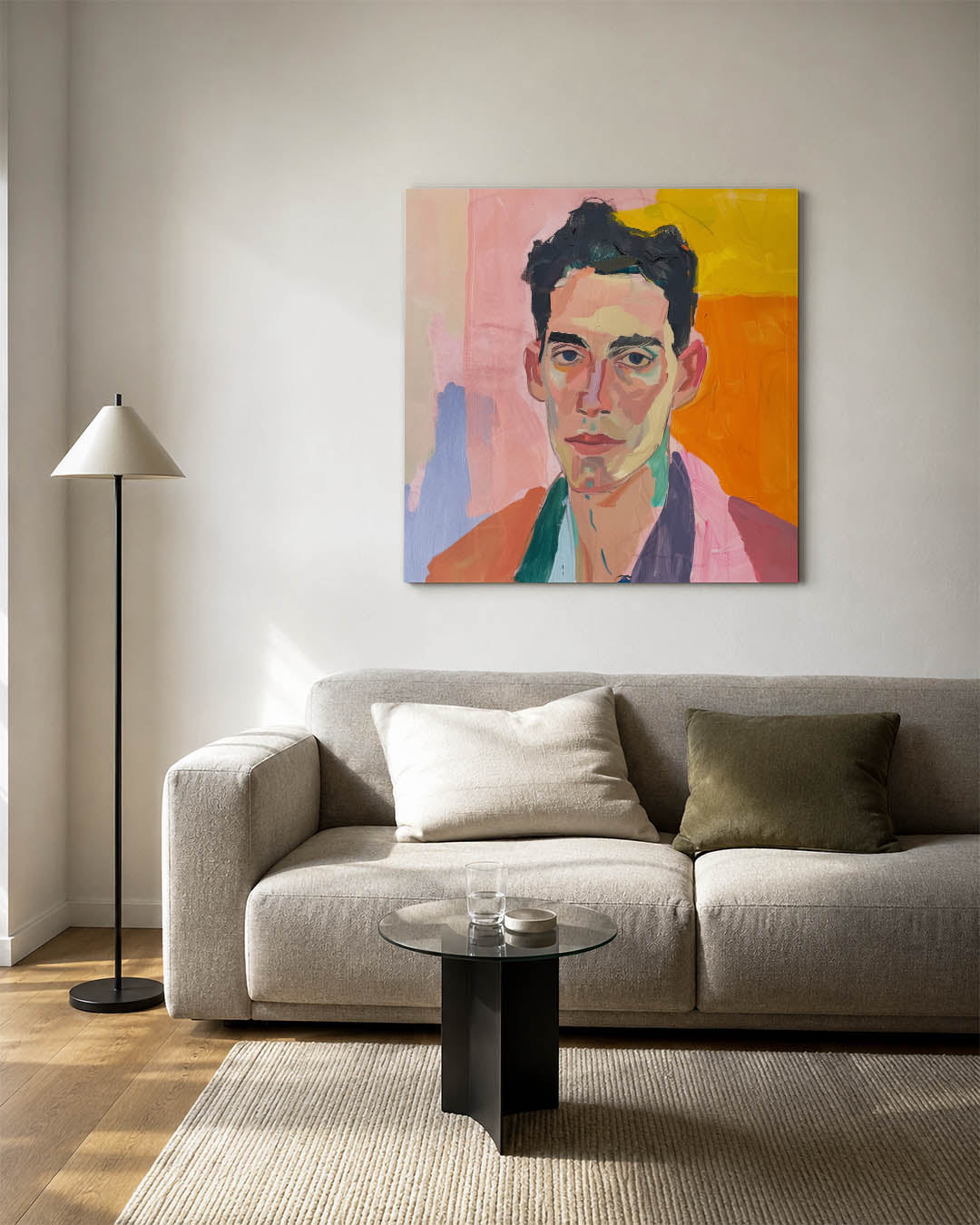 Portretstudie Kunstwerk