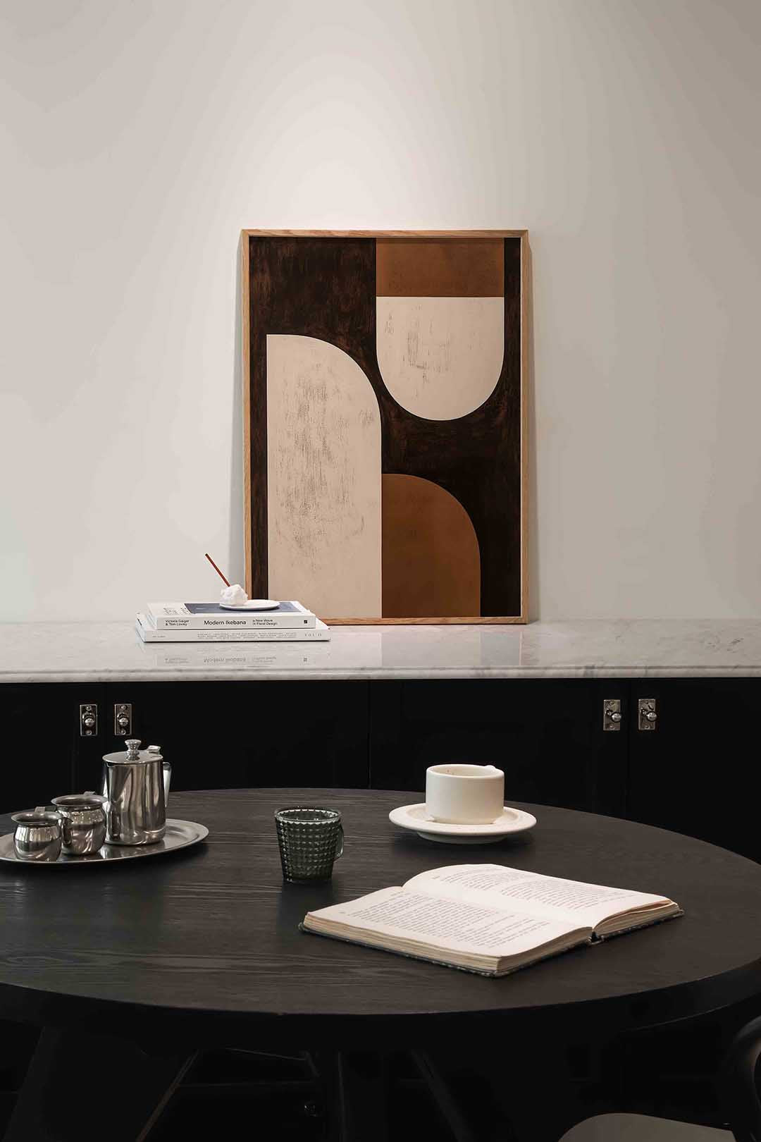 Abstracte vormen Poster