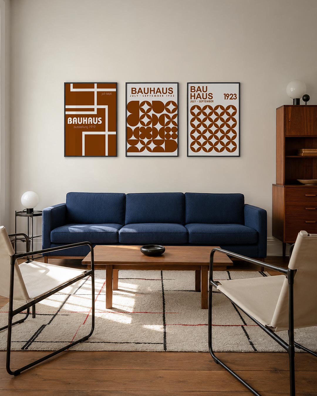 Lijnenspel en kleur Posterset