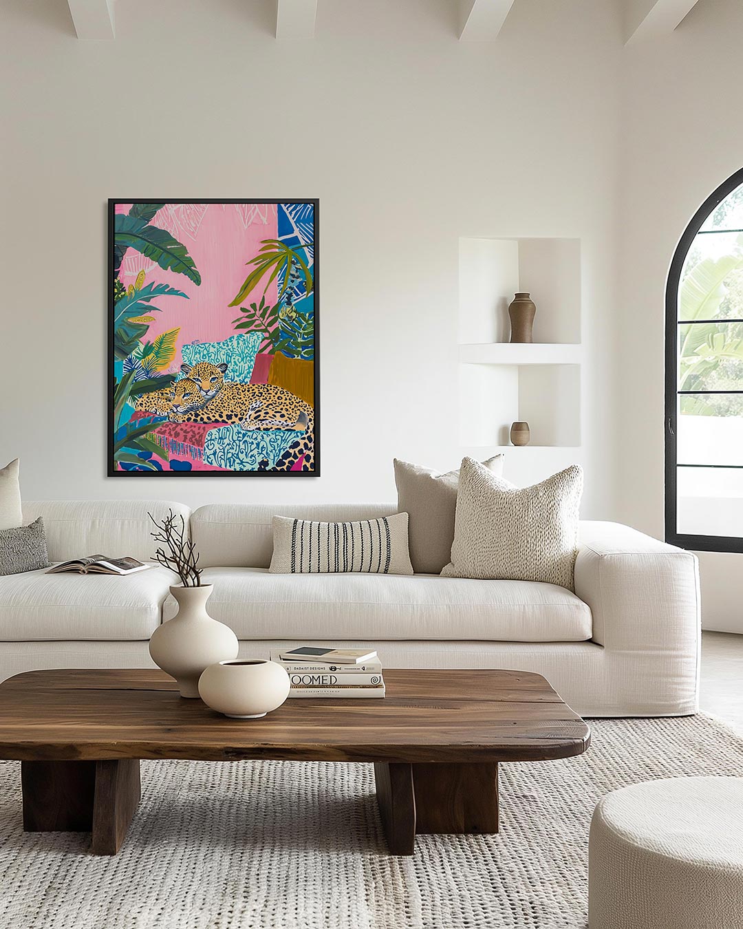 Dromerige luipaarden Kunstwerk
