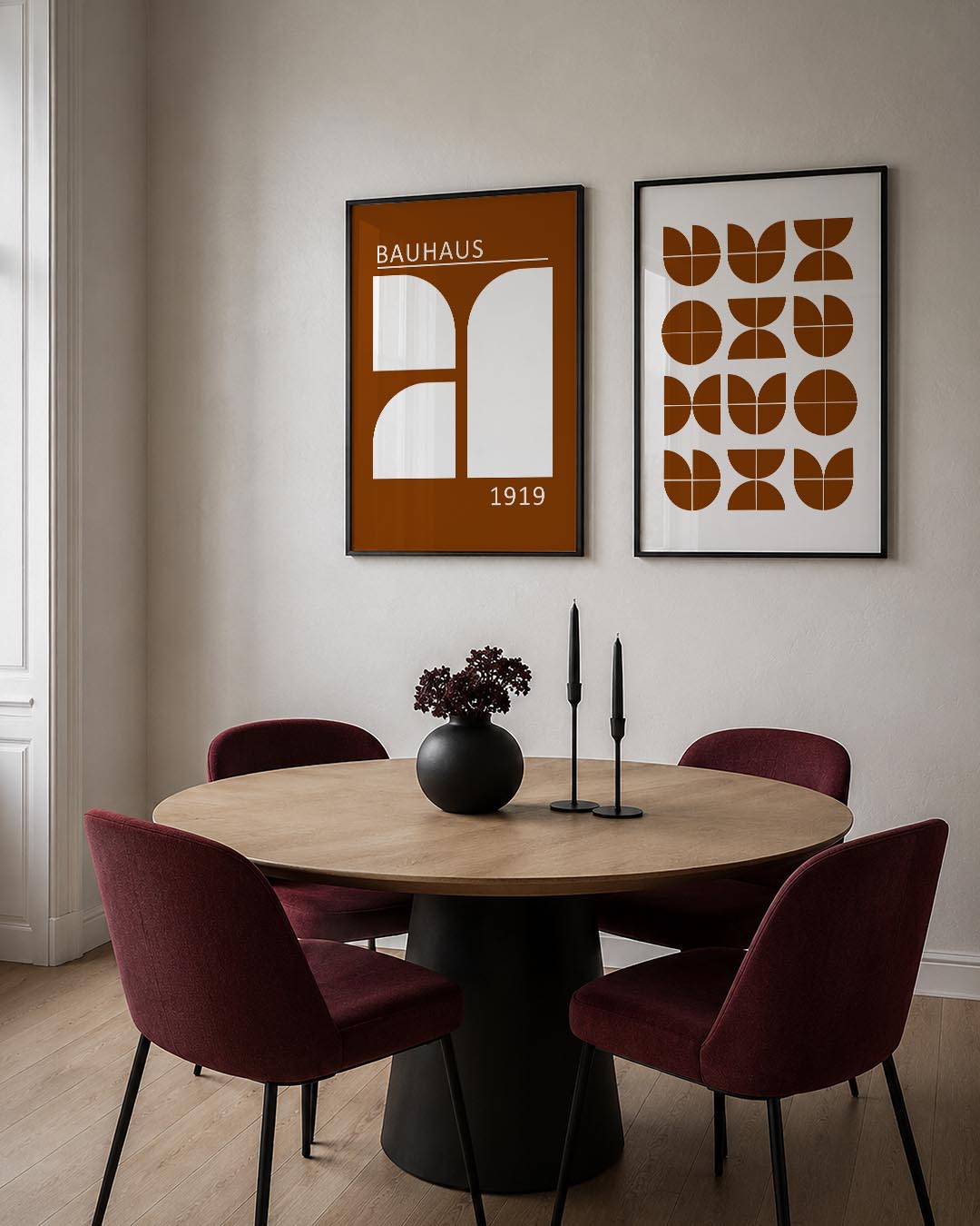 Vorm en kleurvlakken Postersets