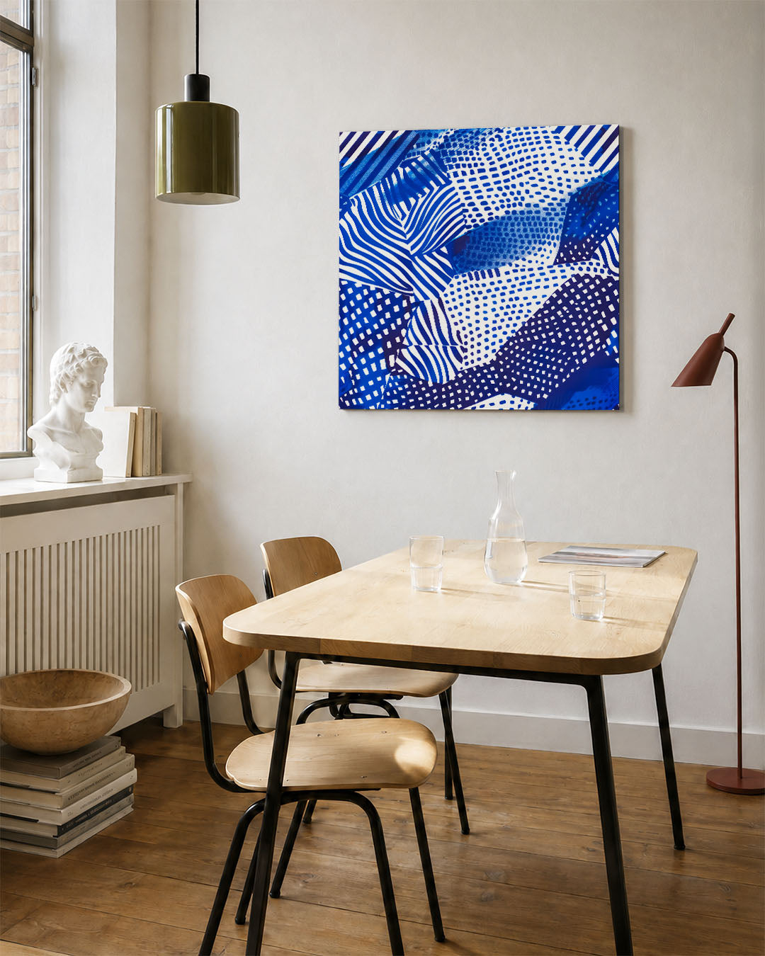 Dynamische patronen Kunstwerk