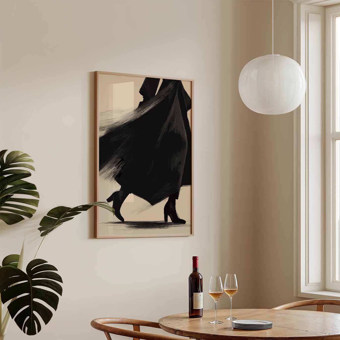 Elegante Stijlvolle Schoenen Poster-WallArtistic