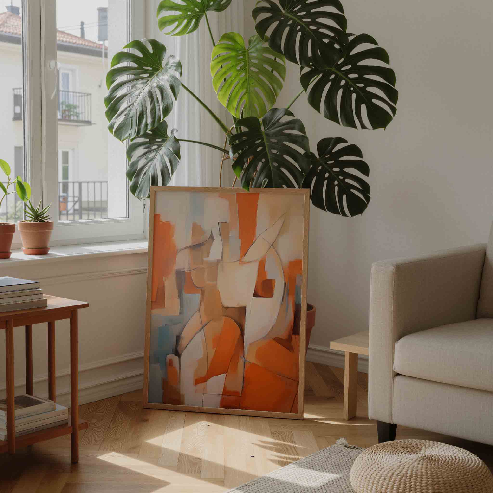 Abstracte vormen Poster
